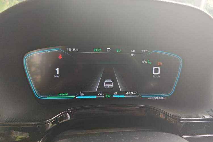 Used BYD Tang New Energy 2021 DM-i 112KM Prestige Model Instrument Cluster