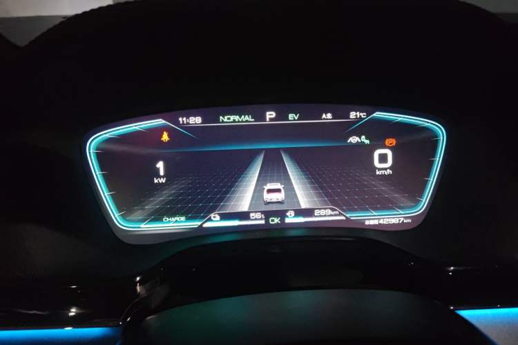 Used BYD Tang New Energy 2021 DM-i 112KM Prestige Model Instrument Cluster