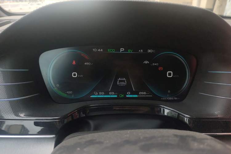 Used BYD Tang New Energy 2021 DM 2.0T Four-Wheel Drive High-Performance Flagship Model Instrument Cluster