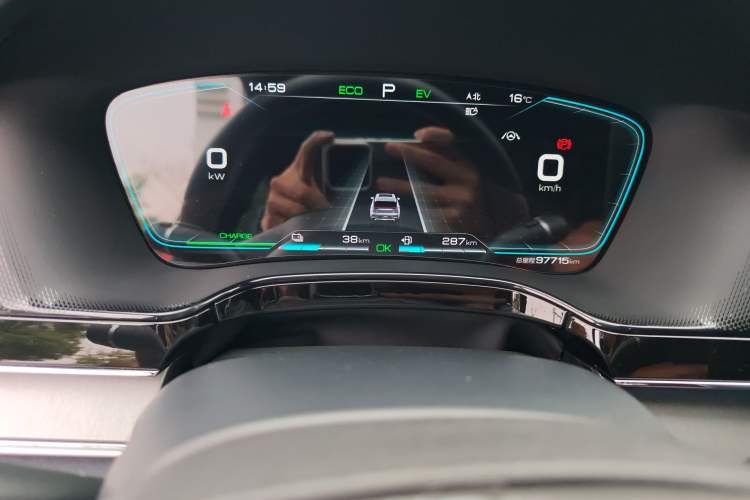 Used BYD Tang New Energy 2021 DM-i 112KM Prestige Model Instrument Cluster
