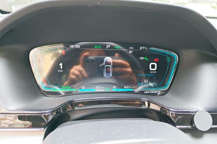 Used BYD Tang New Energy 2021 DM-i 112KM Prestige Model Instrument Cluster