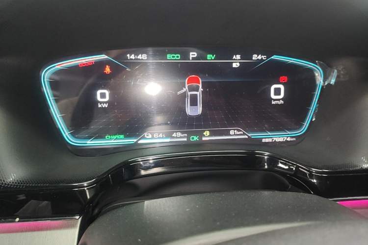 Used BYD Tang New Energy 2021 DM 2.0T Four-Wheel Drive High-Performance Luxury Model Instrument Cluster