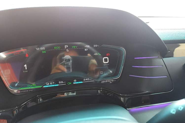 Used BYD Tang New Energy 2021 DM 2.0T Four-Wheel Drive High-Performance Flagship Model Instrument Cluster