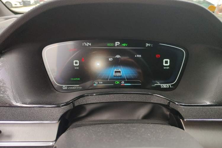 Used BYD Tang New Energy 2021 DM 2.0T Four-Wheel Drive Performance Edition Prestige Model Instrument Cluster