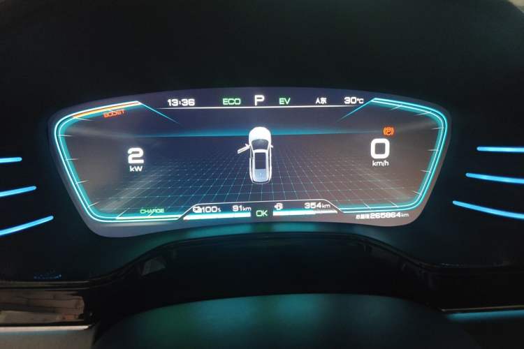 Used BYD Tang New Energy 2021 DM 2.0T Four-Wheel Drive High-Performance Flagship Model Instrument Cluster