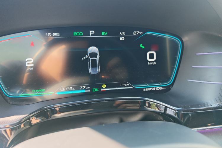 Used BYD Tang New Energy 2021 DM 2.0T Four-Wheel Drive High-Performance Flagship Model Instrument Cluster