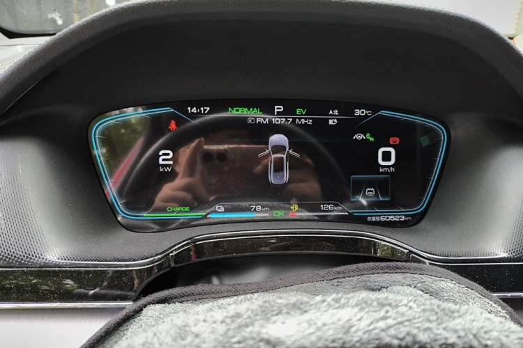 Used BYD Tang New Energy 2021 DM-i 112KM Prestige Model Instrument Cluster