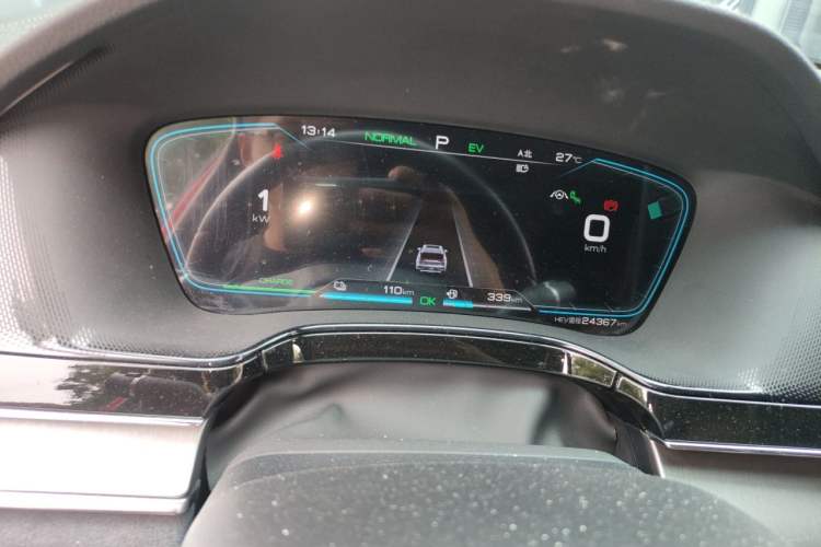 Used BYD Tang New Energy 2021 DM-i 112KM Prestige Model Instrument Cluster