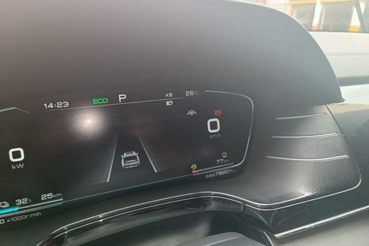 Used BYD Tang New Energy 2021 DM 2.0T Four-Wheel Drive High-Performance Flagship Model Instrument Cluster