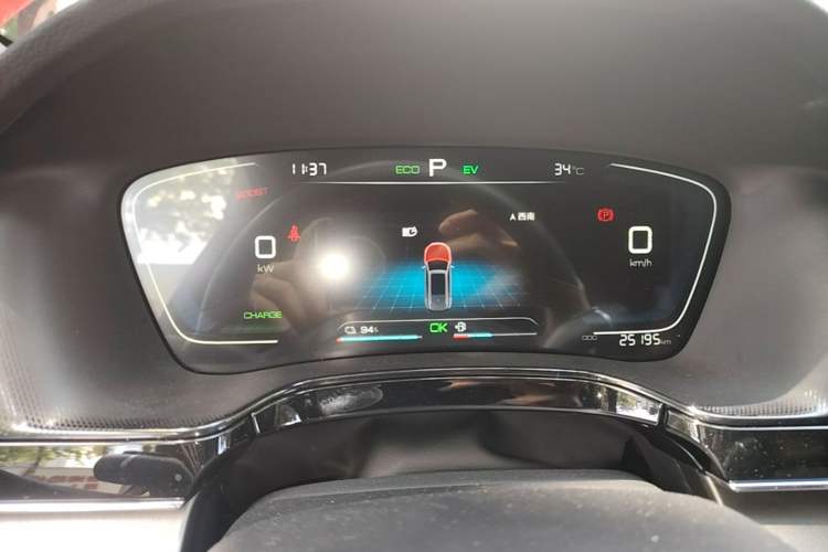 Used BYD Tang New Energy 2021 DM 2.0T Four-Wheel Drive Performance Edition Prestige Model Instrument Cluster