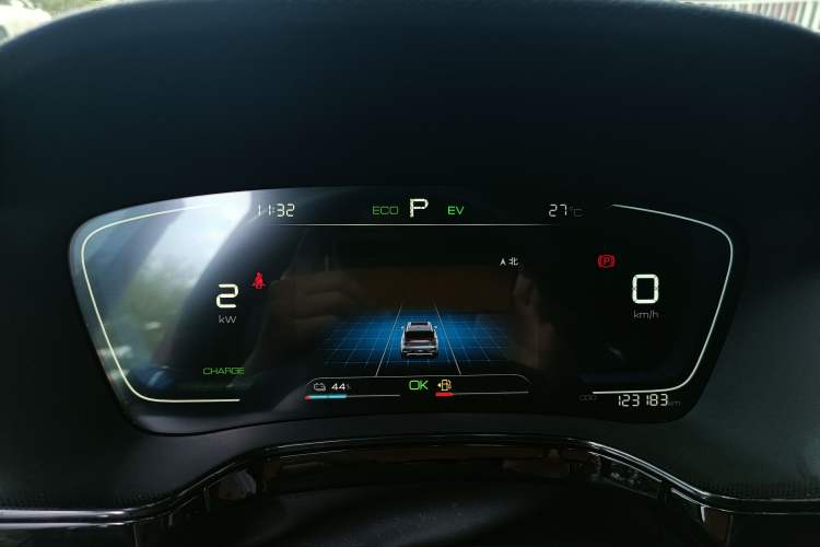 Used BYD Tang New Energy 2021 DM 2.0T Four-Wheel Drive Performance Edition Prestige Model Instrument Cluster