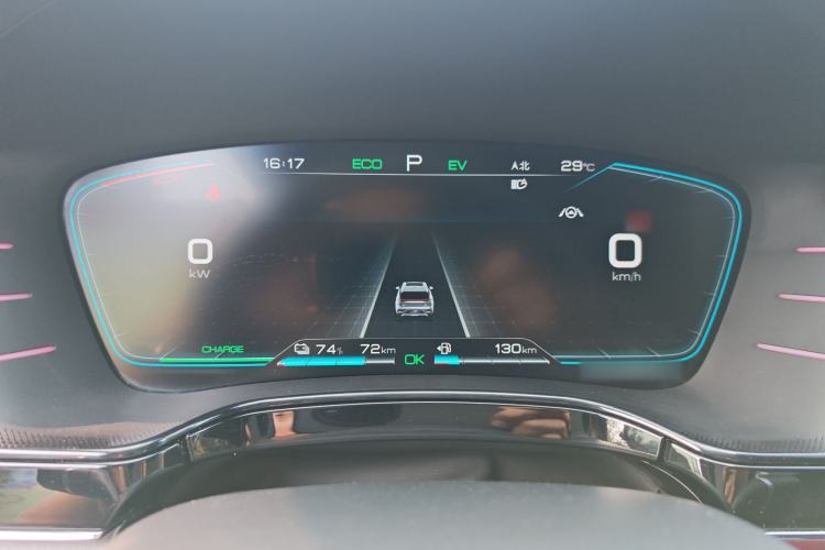 Used BYD Tang New Energy 2021 DM 2.0T Four-Wheel Drive High-Performance Flagship Model Instrument Cluster