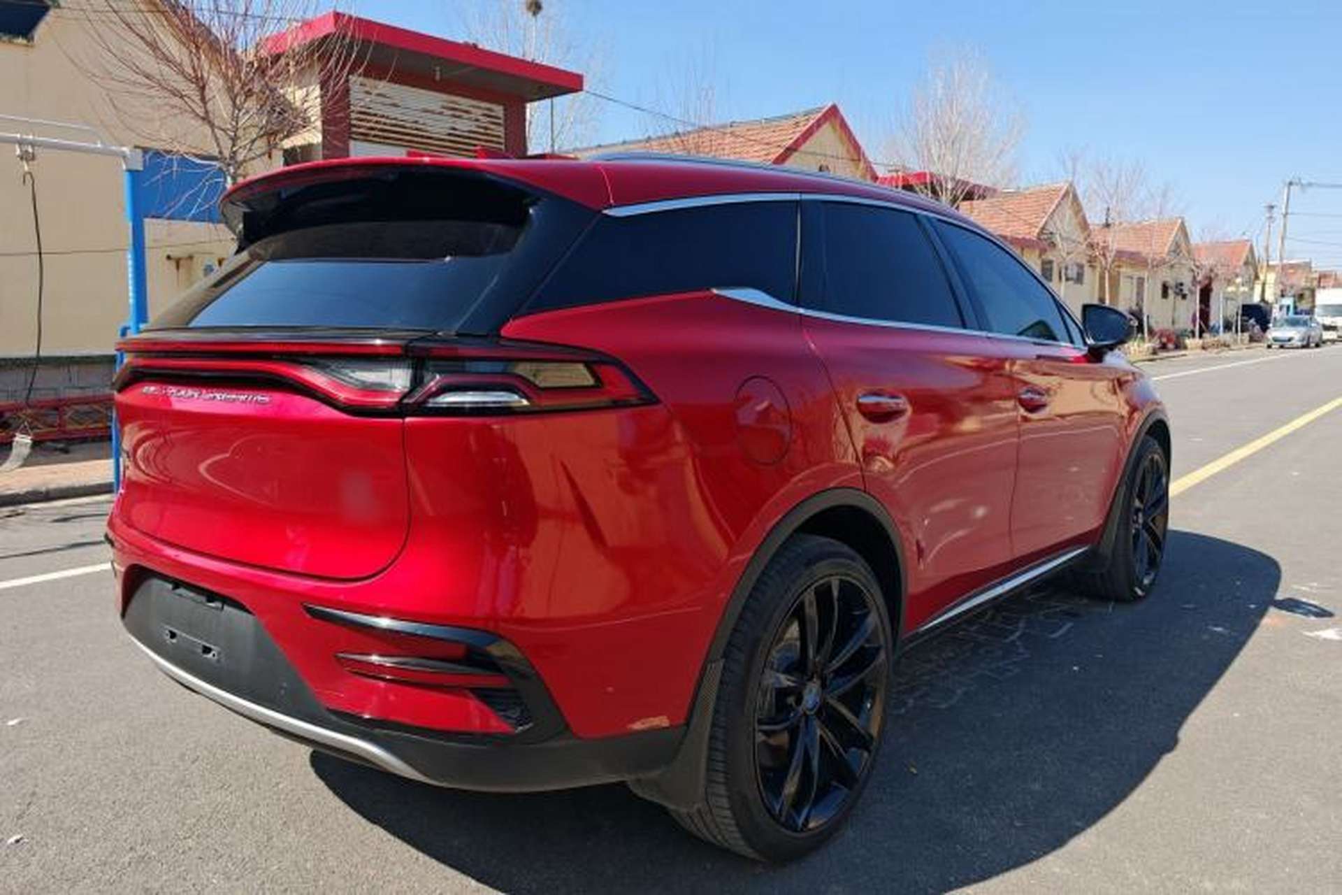 Used BYD Tang New Energy 2021 DM 2.0T Four-Wheel Drive High-Performance Flagship Model Rear