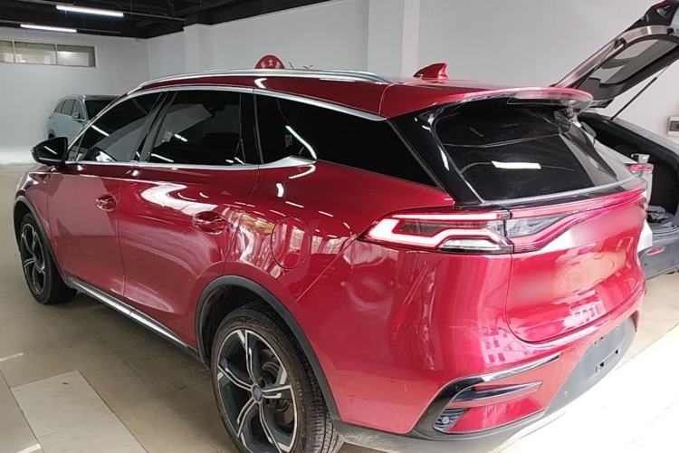 Used BYD Tang New Energy 2021 DM 2.0T Four-Wheel Drive High-Performance Luxury Model Rear Left 45 Deg