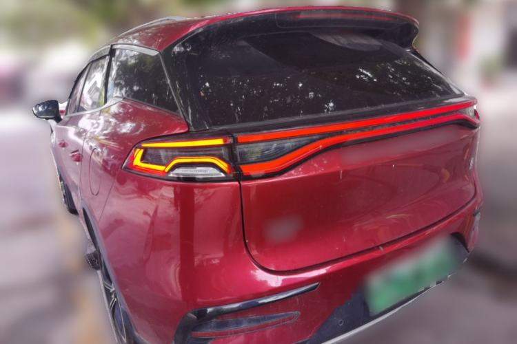 Used BYD Tang New Energy 2021 DM-i 112KM Prestige Model Rear Left 45 Deg