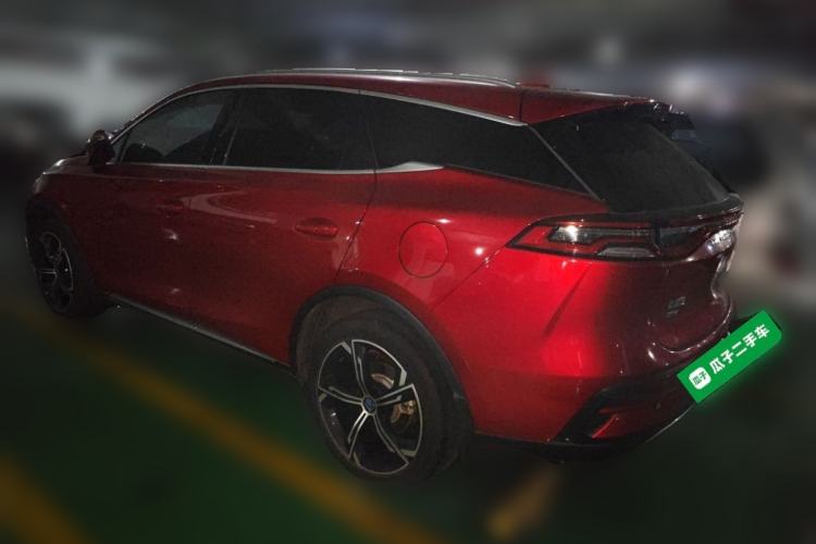Used BYD Tang New Energy 2021 DM-i 112KM Prestige Model Rear Left 45 Deg