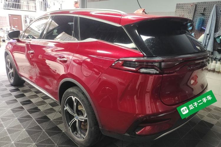 Used BYD Tang New Energy 2021 DM 2.0T Four-Wheel Drive High-Performance Luxury Model Rear Left 45 Deg
