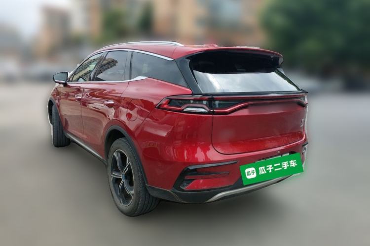Used BYD Tang New Energy 2021 DM 2.0T Four-Wheel Drive High-Performance Flagship Model Rear Left 45 Deg