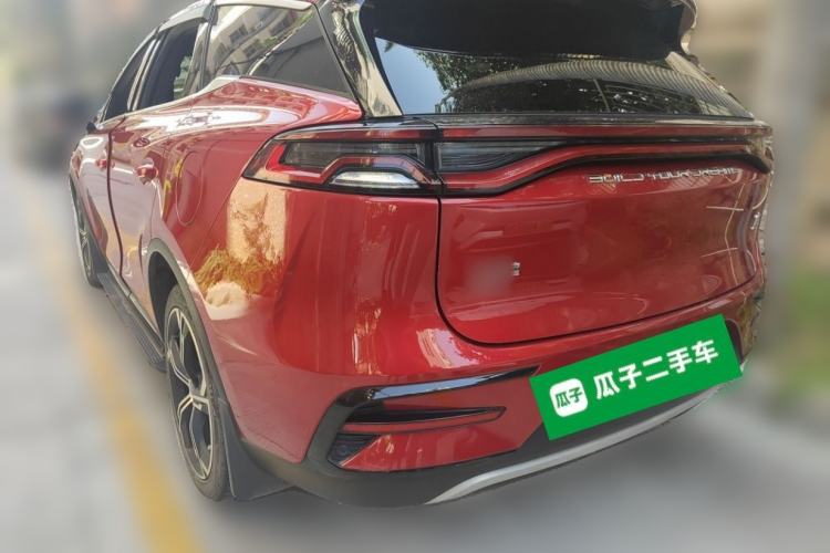 Used BYD Tang New Energy 2021 DM-i 112KM Prestige Model Rear Left 45 Deg