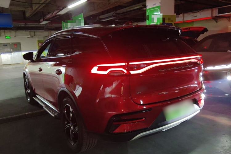 Used BYD Tang New Energy 2021 DM 2.0T Four-Wheel Drive High-Performance Luxury Model Rear Left 45 Deg