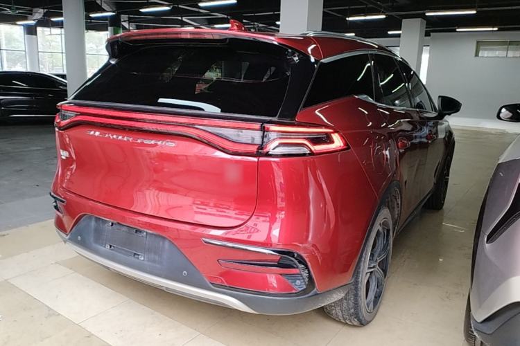 Used BYD Tang New Energy 2021 DM 2.0T Four-Wheel Drive High-Performance Luxury Model Rear Right 45 Deg