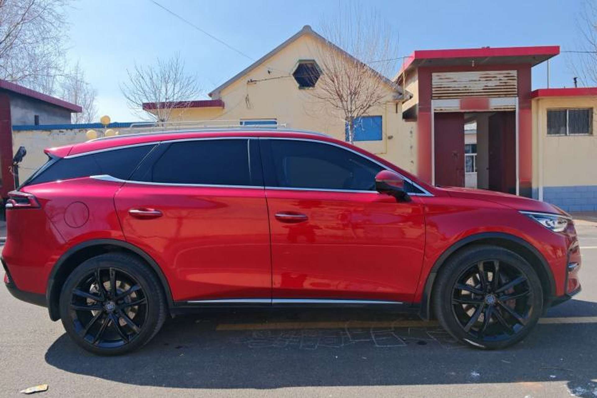Used BYD Tang New Energy 2021 DM 2.0T Four-Wheel Drive High-Performance Flagship Model Rear Right 45 Deg