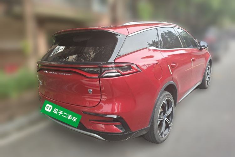 Used BYD Tang New Energy 2021 DM-i 112KM Prestige Model Rear Right 45 Deg