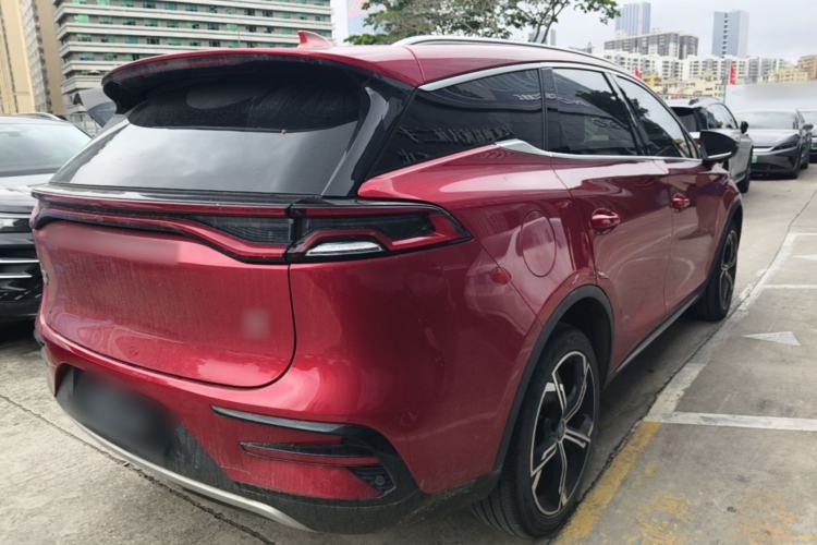 Used BYD Tang New Energy 2021 DM-i 112KM Prestige Model Rear Right 45 Deg