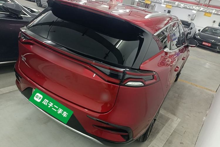 Used BYD Tang New Energy 2021 DM-i 112KM Prestige Model Rear Right 45 Deg