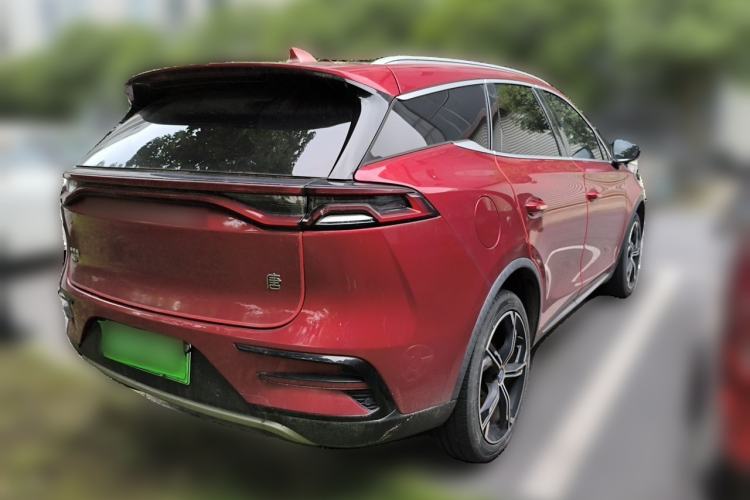 Used BYD Tang New Energy 2021 DM-i 112KM Prestige Model Rear Right 45 Deg