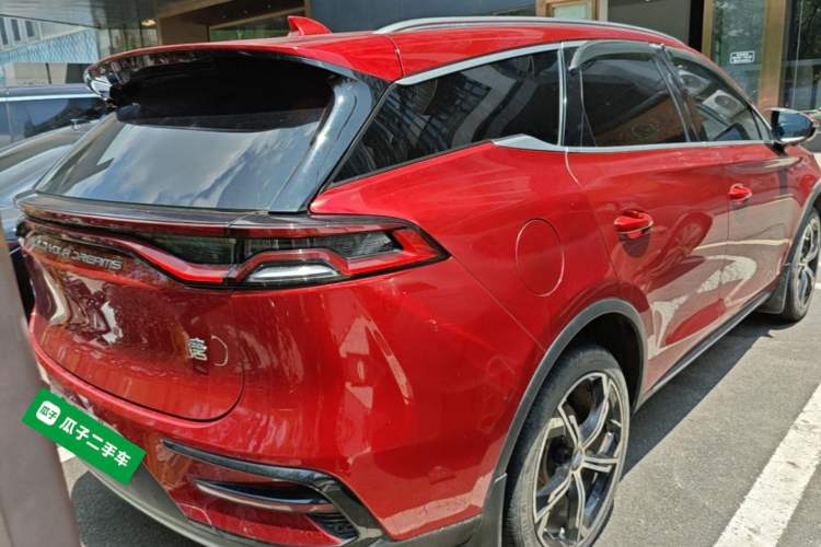 Used BYD Tang New Energy 2021 DM-i 112KM Prestige Model Rear Right 45 Deg