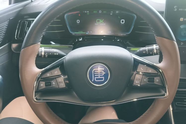 Used BYD Tang New Energy 2021 DM 2.0T Four-Wheel Drive High-Performance Flagship Model Steering Wheel