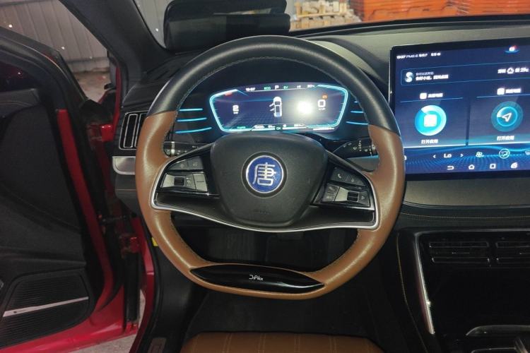 Used BYD Tang New Energy 2021 DM 2.0T Four-Wheel Drive High-Performance Flagship Model Steering Wheel