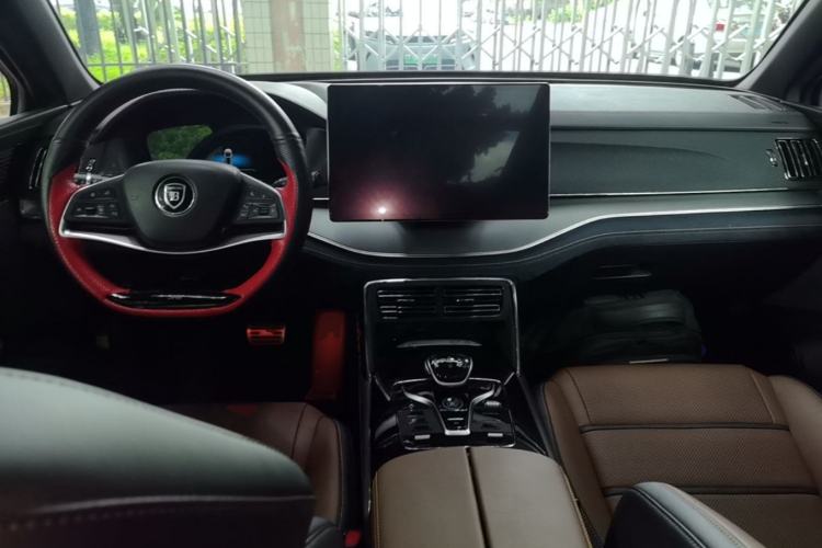 Used BYD Tang New Energy 2021 DM 2.0T Four-Wheel Drive Performance Edition Prestige Model Center Console