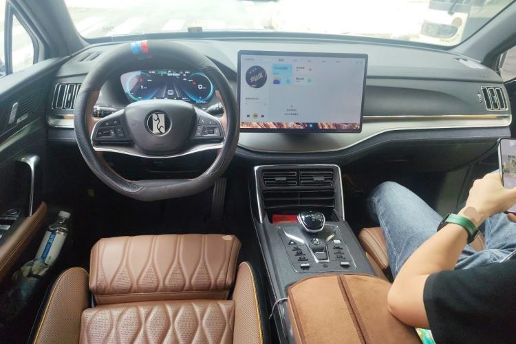 Used BYD Tang New Energy 2021 DM-i 112KM Prestige Model Center Console