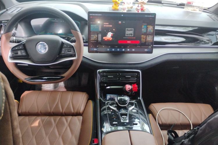 Used BYD Tang New Energy 2021 DM-i 112KM Prestige Model Center Console