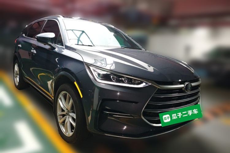 Used BYD Tang New Energy 2021 DM 2.0T Four-Wheel Drive High-Performance Flagship Model Front Right 45 Deg