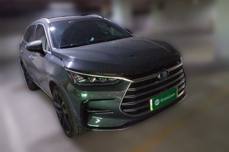 Used BYD Tang New Energy 2021 DM 2.0T Four-Wheel Drive High-Performance Flagship Model Front Right 45 Deg
