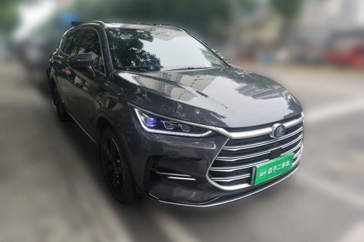 Used BYD Tang New Energy 2021 DM-i 112KM Prestige Model Front Right 45 Deg