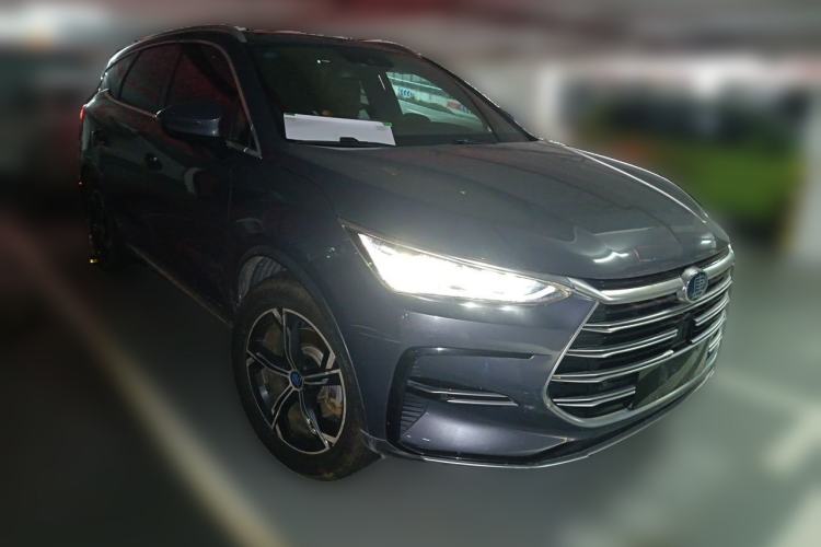 Used BYD Tang New Energy 2021 DM 2.0T Four-Wheel Drive Performance Edition Prestige Model Front Right 45 Deg