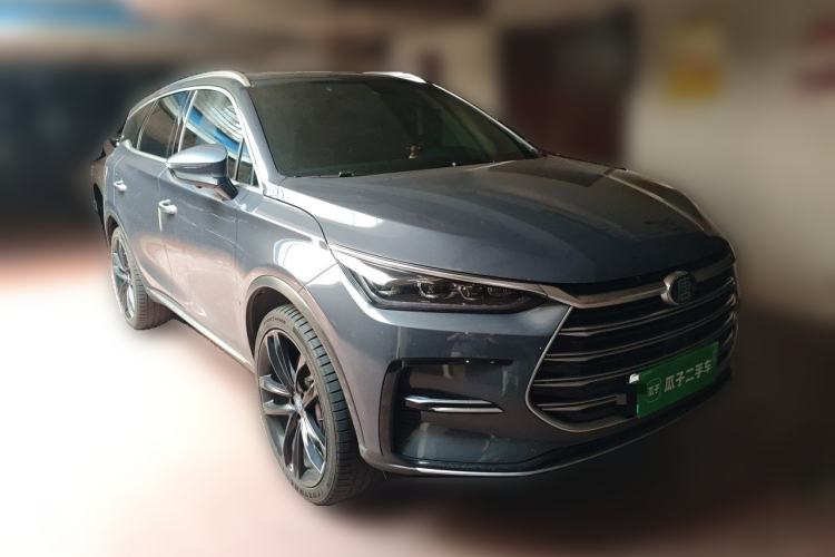 Used BYD Tang New Energy 2021 DM 2.0T Four-Wheel Drive High-Performance Flagship Model Front Right 45 Deg