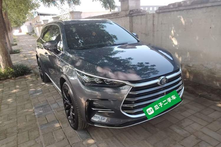Used BYD Tang New Energy 2021 DM 2.0T Four-Wheel Drive High-Performance Flagship Model Front Right 45 Deg