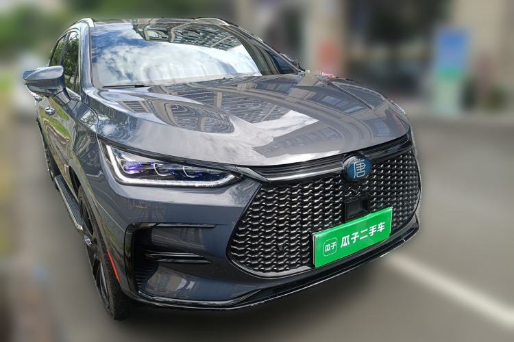 Used BYD Tang New Energy 2021 DM 2.0T Four-Wheel Drive High-Performance Flagship Model Front Right 45 Deg