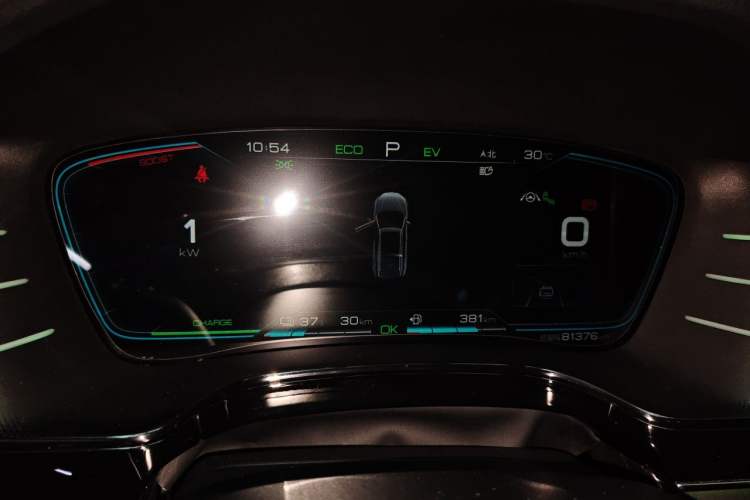 Used BYD Tang New Energy 2021 DM 2.0T Four-Wheel Drive High-Performance Flagship Model Instrument Cluster