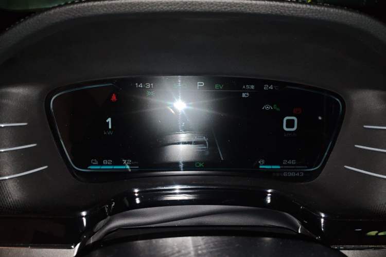 Used BYD Tang New Energy 2021 DM 2.0T Four-Wheel Drive High-Performance Flagship Model Instrument Cluster
