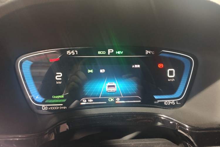 Used BYD Tang New Energy 2021 DM 2.0T Four-Wheel Drive Performance Edition Prestige Model Instrument Cluster
