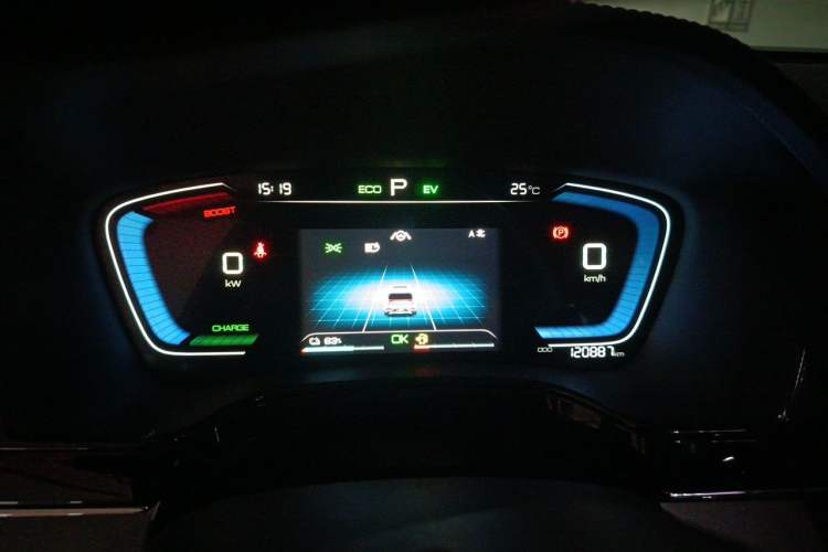 Used BYD Tang New Energy 2021 DM 2.0T Four-Wheel Drive Performance Edition Prestige Model Instrument Cluster