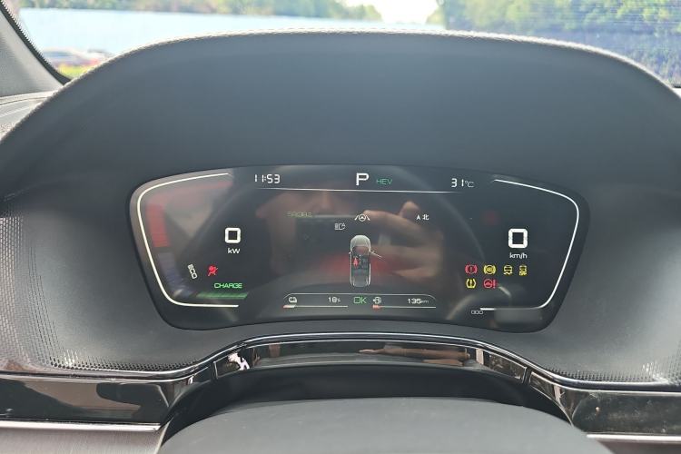 Used BYD Tang New Energy 2021 DM-i 112KM Prestige Model Instrument Cluster