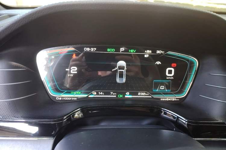 Used BYD Tang New Energy 2021 DM 2.0T Four-Wheel Drive High-Performance Flagship Model Instrument Cluster
