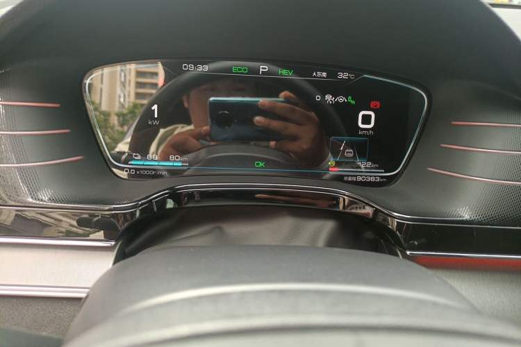 Used BYD Tang New Energy 2021 DM 2.0T Four-Wheel Drive High-Performance Flagship Model Instrument Cluster